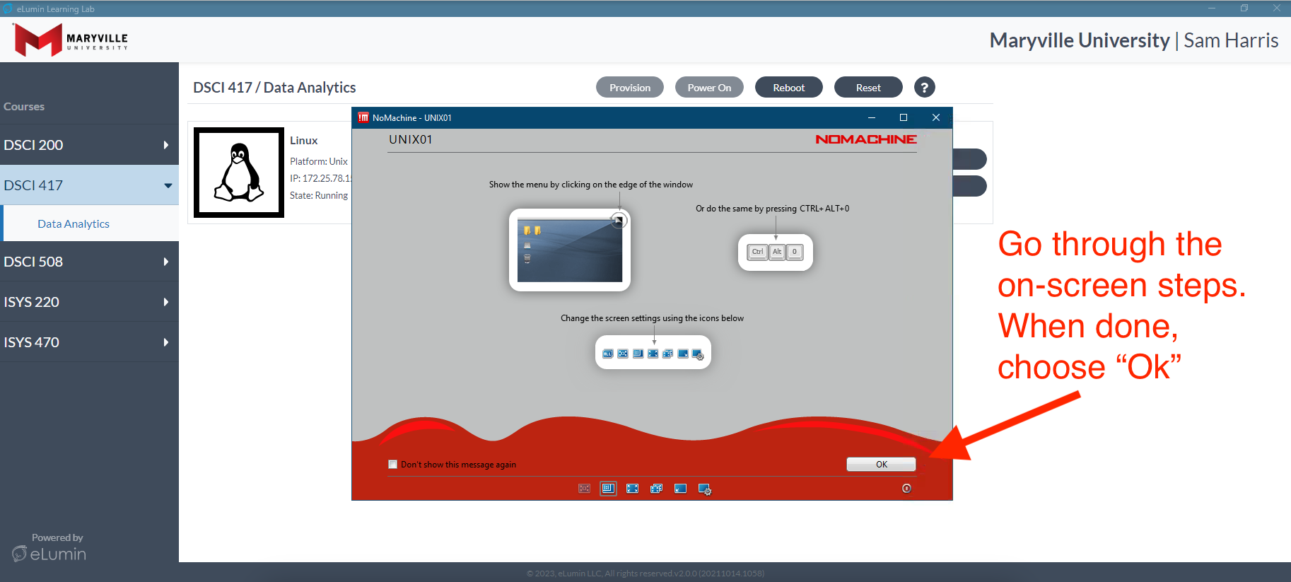 How do I access software via the eLumin Learning Lab?