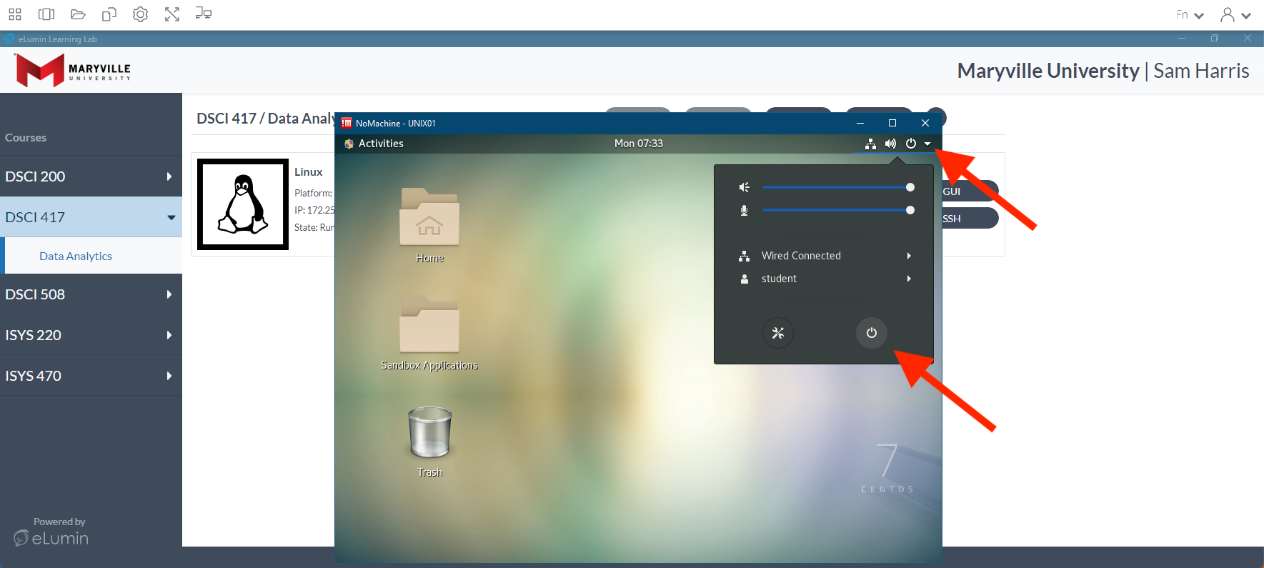 How do I access software via the eLumin Learning Lab?